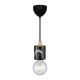 Подвесной светильник, люстра Nordlux 45883003 Siv E27 1x60W IP20 черный