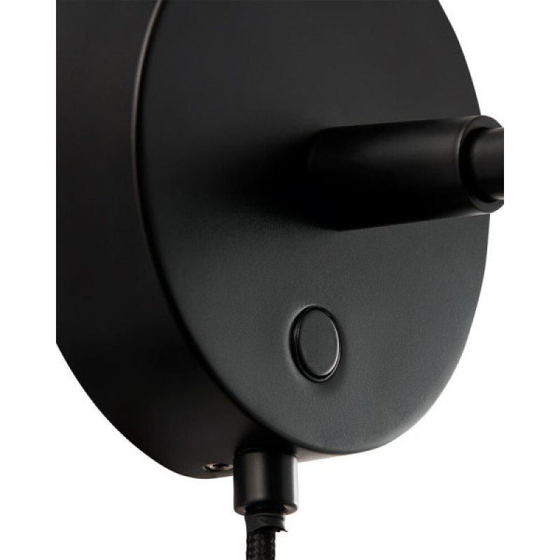 Бра, настенный светильник Nordlux 2320221003 Darci E14 1x25W IP20 черный