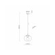 Підвісний світильник, люстра Tk Lighting 4816 Vibe E27 1x15W IP20 Чорний