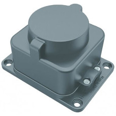 Настенный разъем Bemis BK1-1402-3511 1х16А каучуковый IP54 (6.1.92743)