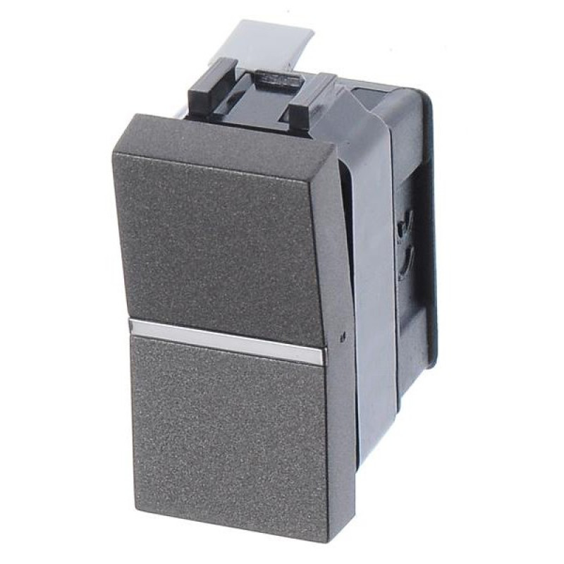 Выключатель ABB Zenit 2CLA210100N1801 N2101 AN 1М (антрацит)