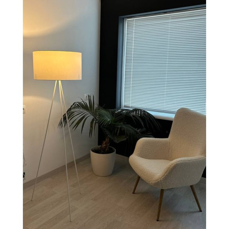 Торшер Nowodvorski 38191 Cadilac I E27 1x25W IP20 білий