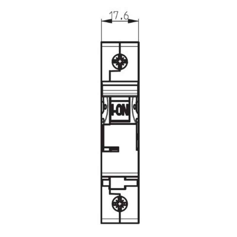 Автоматичний вимикач ETI 002161508 ETIMAT 6 1p D 2A (6kA)