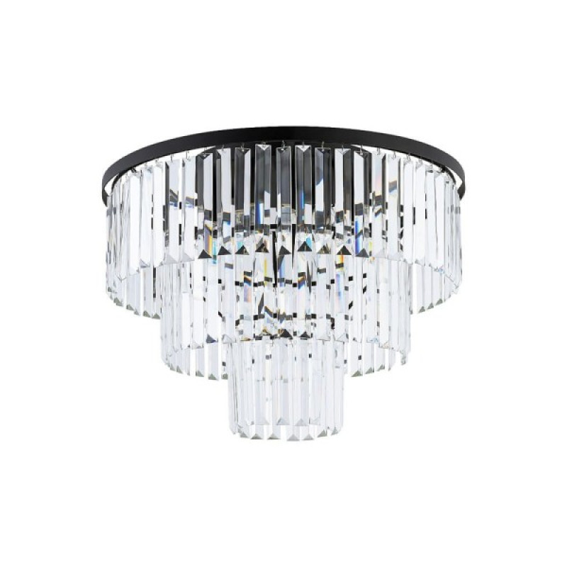 Люстра Nowodvorski 7627 Cristal M E14 9x25W IP20 черная