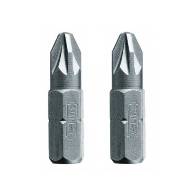 Биты Stanley Pozidriv PZ3х25мм (2шт)