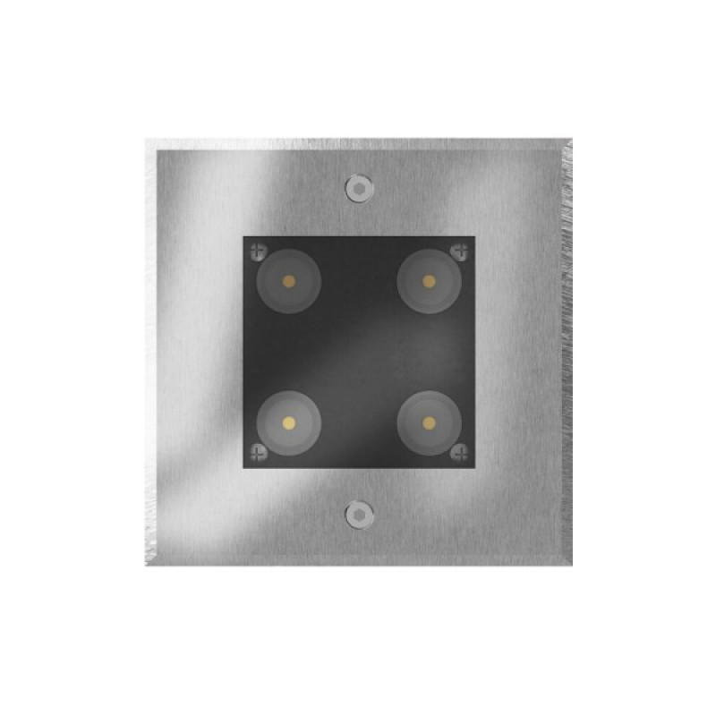 Уличный светильник Kloodi KDGL-SC130X130 4W 3K 30D LED 400Lm IP67 серебристый