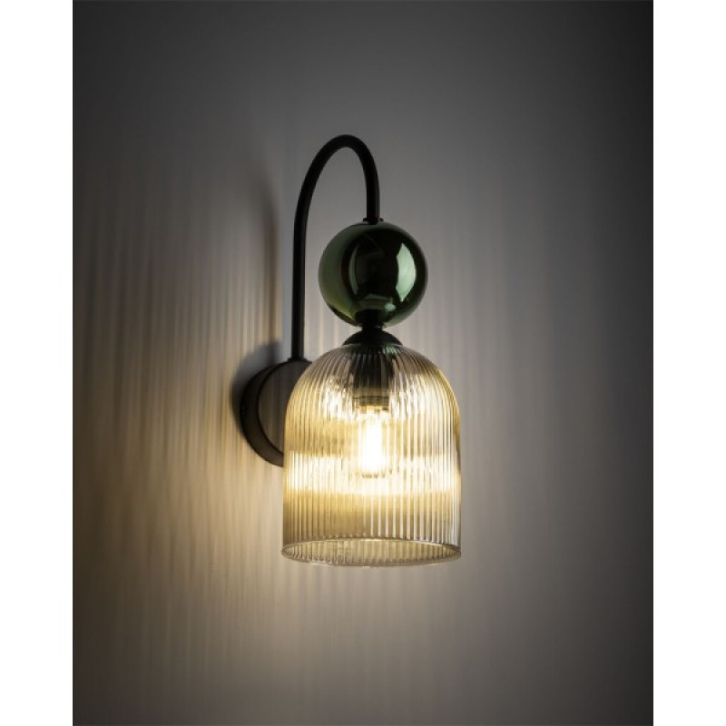 Бра, настенный светильник TK Lighting 11143 Sophia E14 1x10W IP20 зеленый