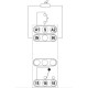 Сутінкове реле ETI 002470011 SOU-1 230V AC (1x16A AC1)