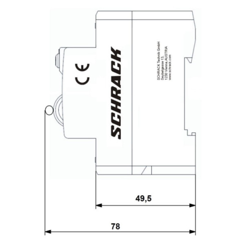 УЗО Schrack AR004130 10кА 40А 300мА 3P+N тип AC