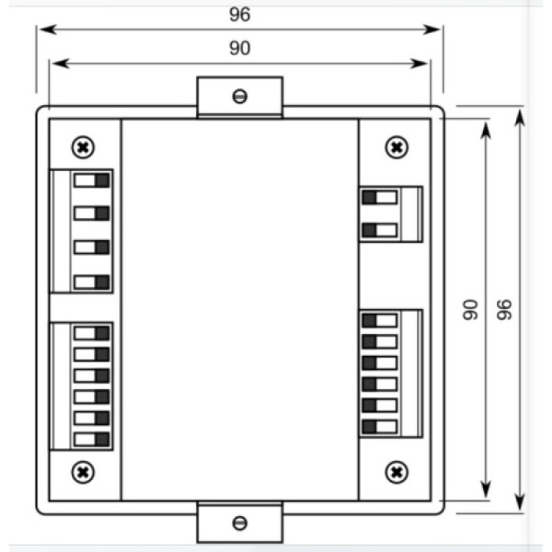 Трифазний аналізатор мережі ETI 004656910 ENA33LCD (96x96мм 230V AC)