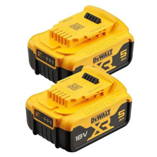 Акумуляторна батарея DeWALT DCB184P2 XR Li-Ion 18В 5Аг 2шт