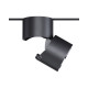 Магнитный трековый светильник Kloodi KDMG-SPLIT75 9W 3K BK LED 720Lm IP20 черный