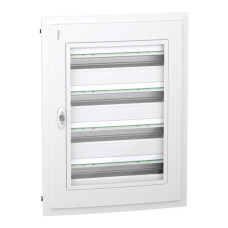 Встраиваемый щит Schneider Electric PrismaSeT XS LVSXP424 4 ряда 96М прозрачные двери