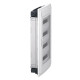Врізний щит Schneider Electric PrismaSeT XS LVSXP424 4 ряди 96М прозорі двері