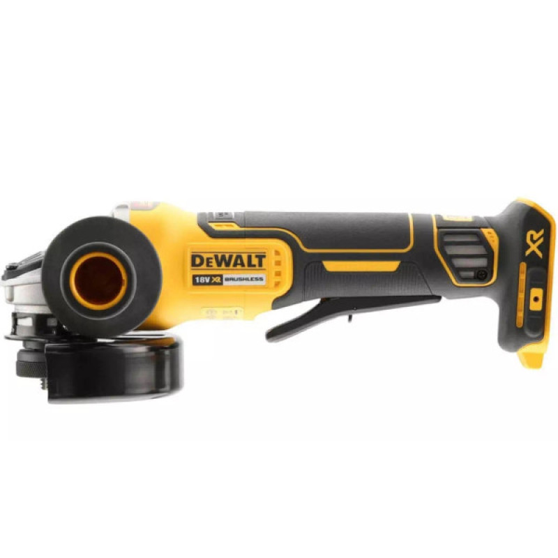 Бесщеточная аккумуляторная шлифмашина DeWALT DCG406N 18В