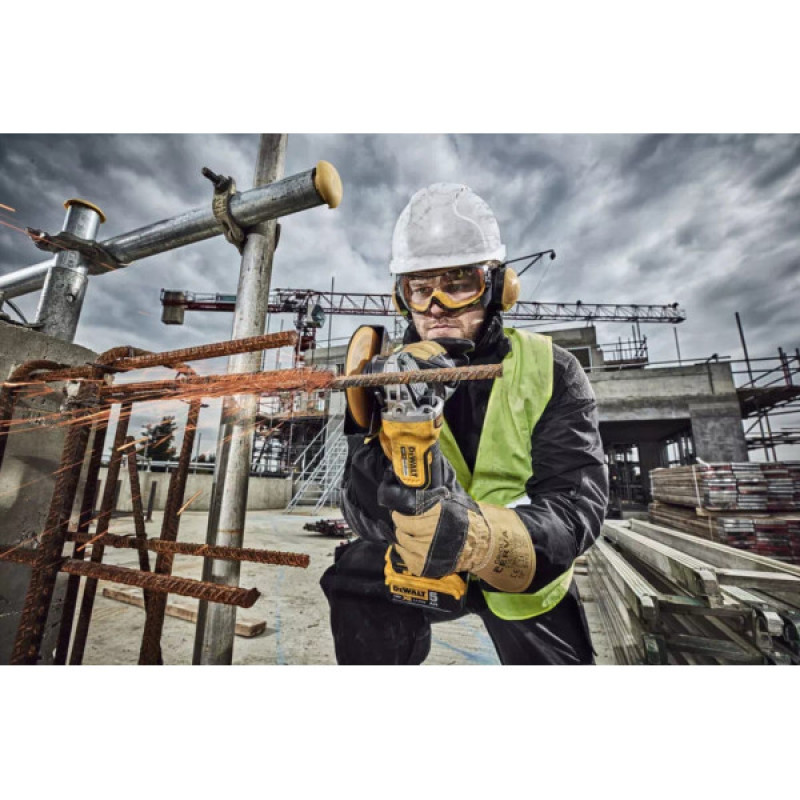 Бесщеточная аккумуляторная шлифмашина DeWALT DCG406N 18В