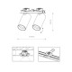 Спот Nowodvorski 37745 Mono surface GU10 2x10W IP20 Bk