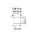 LED-профиль ALUMLED силиконовый IP65 (LN15144), 5м