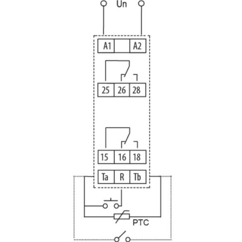 Багатофункціональне цифрове термореле ETI 002471824 TER-9 230V (2x16A AC1)