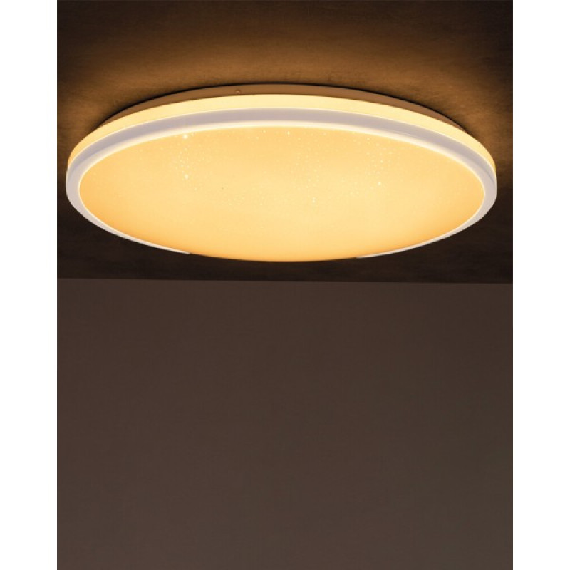 Світильник стельовий з пультом Kanlux 37332 Arvos LED 1x37W 3000K-6500K 2680Lm IP20 білий