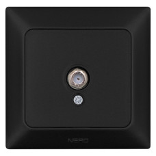 TV розетка NE-AD ARAS 93-124-45 черная