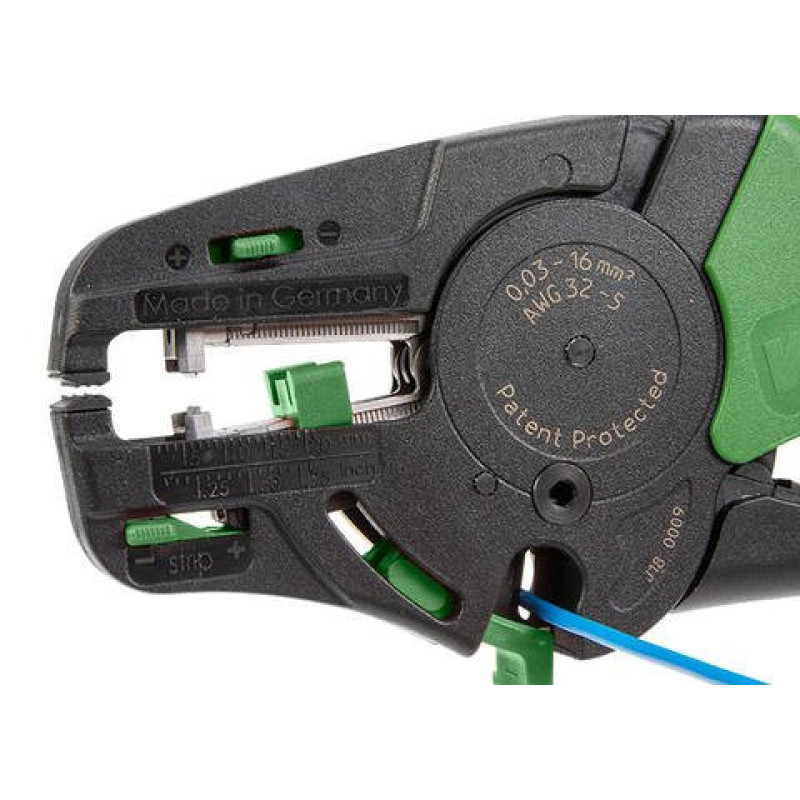 Инструмент Wago 206-1125 Quickstrip Vario для снятия изоляции и резки 0,03мм²...16мм²