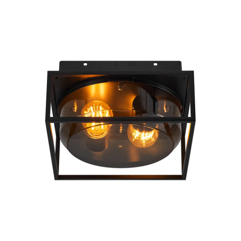 Вуличний світильник Nordlux 2218126047 Griffin E27 2x15W IP44 чорний