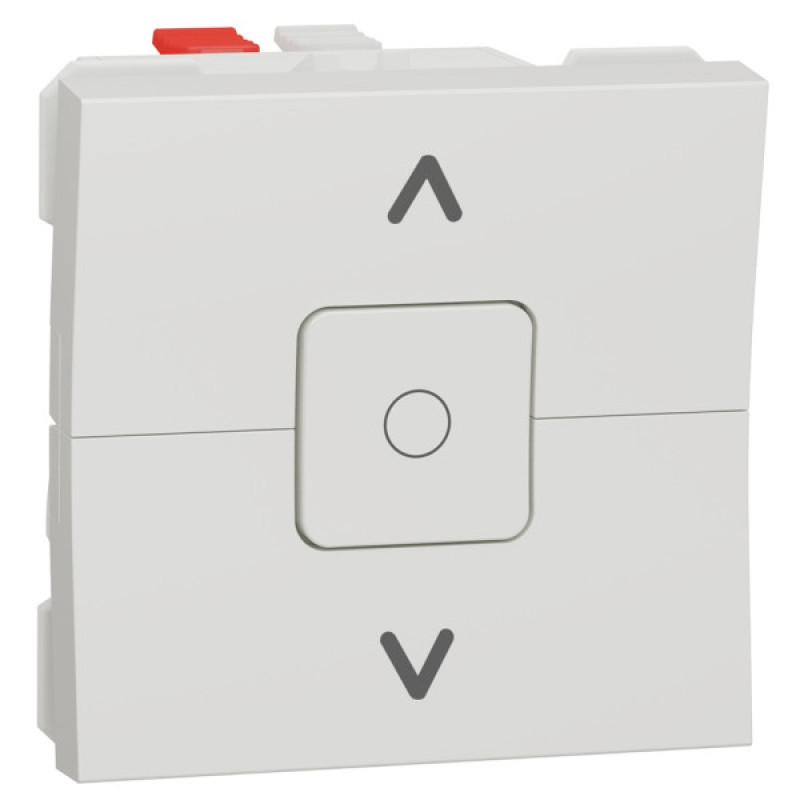 Двоклавішний вимикач Schneider Electric NU320818 для жалюзі (схема 4) 6А 2М (білий)