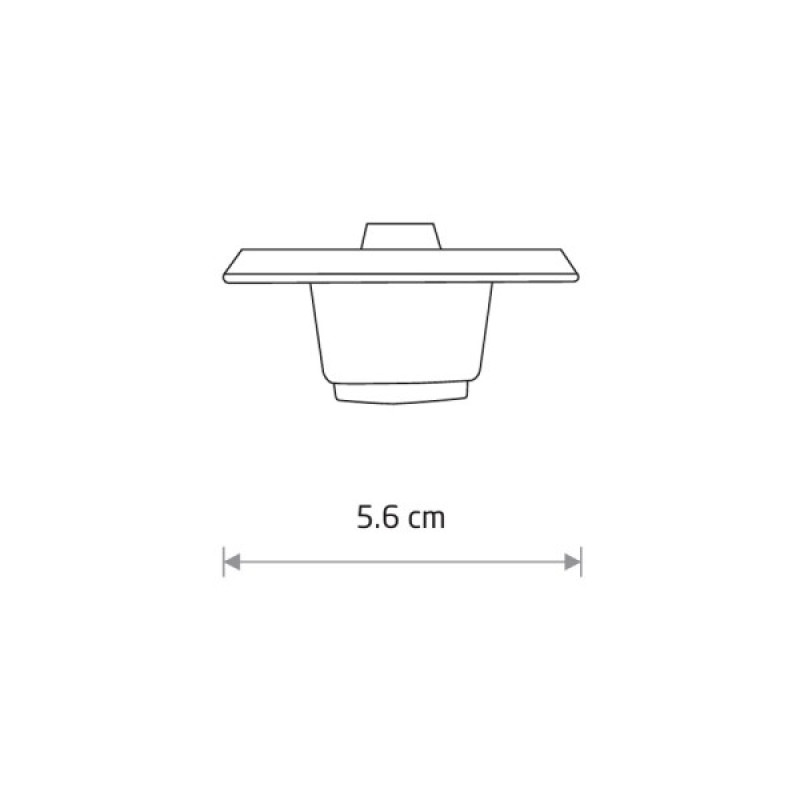 Заглушка Nowodvorski 8688 CTLS Recessed Dead End Cap IP20 біла