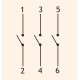 Кулачковий перемикач ETI 004773070 CS 40 10 U LK (3p "0-1" 40A)
