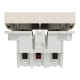 Кнопка вимикача Schneider Electric Unica New NU321144 10А 2м бежева