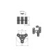 Люстра Pikart 30685-2 GU10 6x60W IP20 Черная