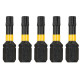 Ударні біти DeWALT Impact torsion Т25 25мм (5шт)