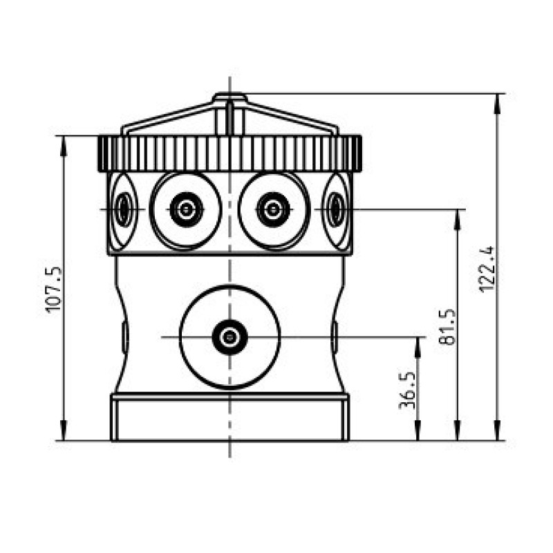 Підрозетник Spelsberg U 120 K GRO-3