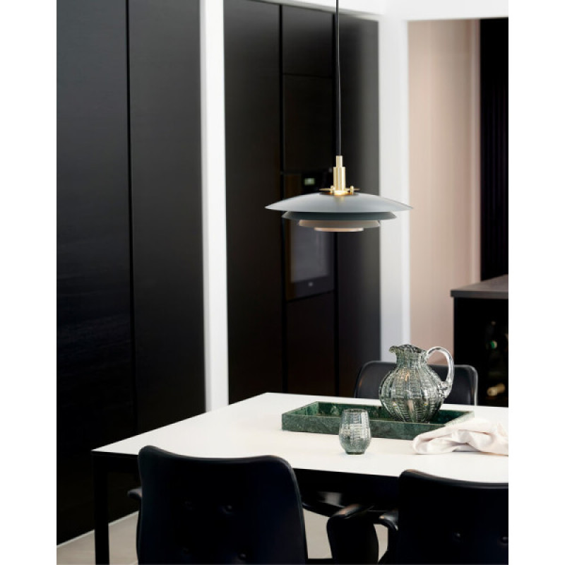 Подвесной светильник, люстра Nordlux 39489910 Bretagne G9 1x25W IP20 серый