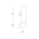 Уличный светильник Azzardo AZ5228 Roland LED 1x18W 3000K 1600Lm IP65 белый