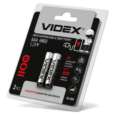 Аккумулятор Videx AAA 1100мАч (HR03/1100/2DB) 1 шт