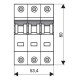 Автоматический выключатель Schrack BM018302ME 10кА 2А 3P х-ка B ME