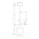 Люстра Pikart 35246-1 Burgeon 3 E14 1x60W IP20 белая