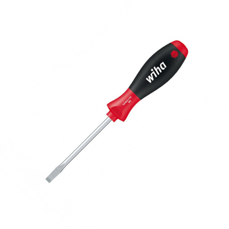 Шлицевая отвертка Wiha W00704 SoftFinish SL6,5x100