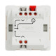 Выключатель для жалюзи Schneider Electric Unica New NU320844 2-х клавишный 6А 2м бежевая