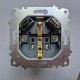 Розетка ZENA ELBI чорний металік 1-на з заземленням + 2USB ( Type C+A ) без рамки ( 609-011100-334 )