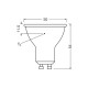 Светодиодная лампочка Osram 4099854457227 LED GU10 MR16 1x6.1W 3000K 575Lm IP20