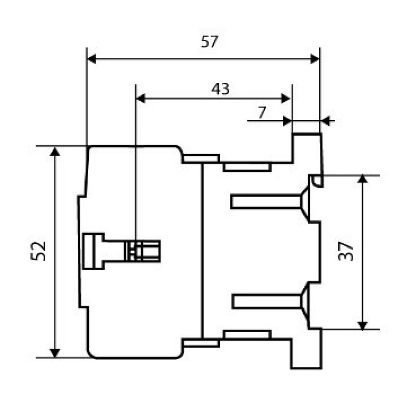 Миниконтактор Аско-Укрем ПМ 0-06-01 B7 24В LC1-K0601 (A0040010128)