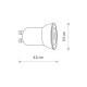 Світлодіодна лампочка Nowodvorski 10231 Cable Electro LED GU10 R35 1x4W 4000K 400Lm IP20 біла