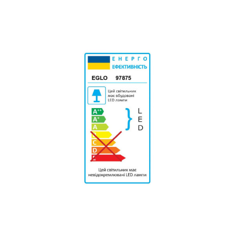 Светильник потолочный Eglo 97875 Frania