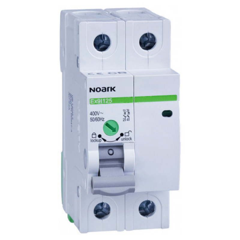 Выключатель нагрузки NOARK Ex9I125 2P 25A (102307)