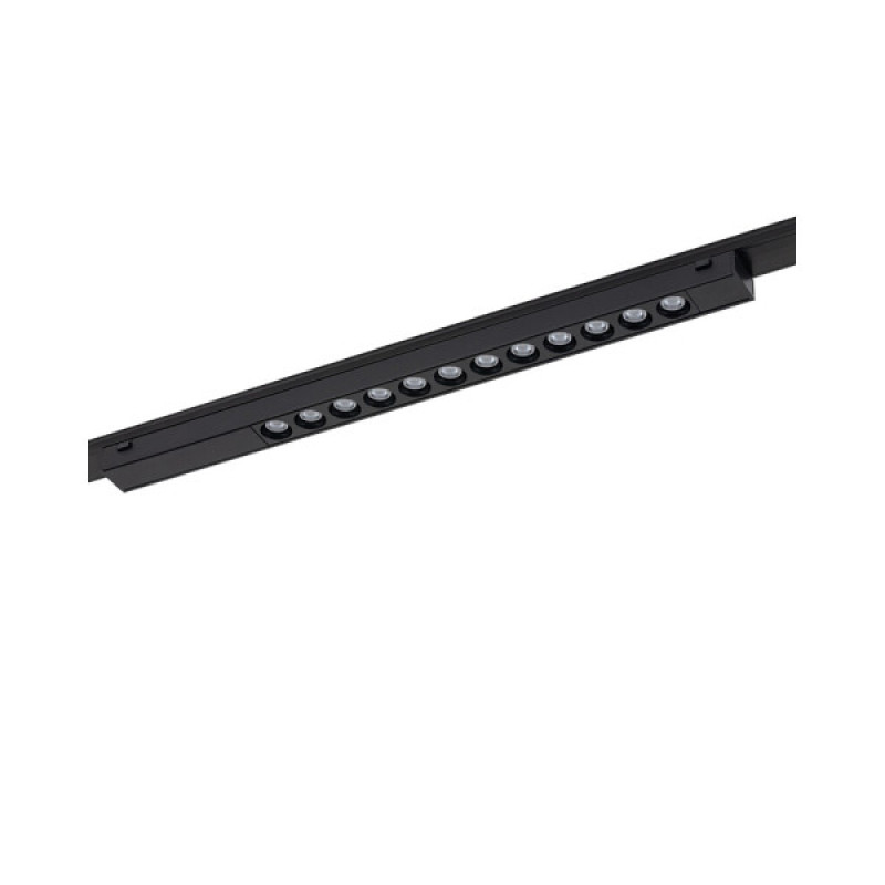 Магнитный трековый светильник Nowodvorski 11305 UT-LVM Focus LED 1x12W 3000K 1000Lm IP20 черный