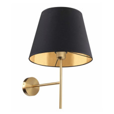 Бра, настенный светильник Goldlux 325839 Elena E27 1x20W IP20 черный