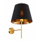 Бра, настенный светильник Goldlux 325839 Elena E27 1x20W IP20 черный